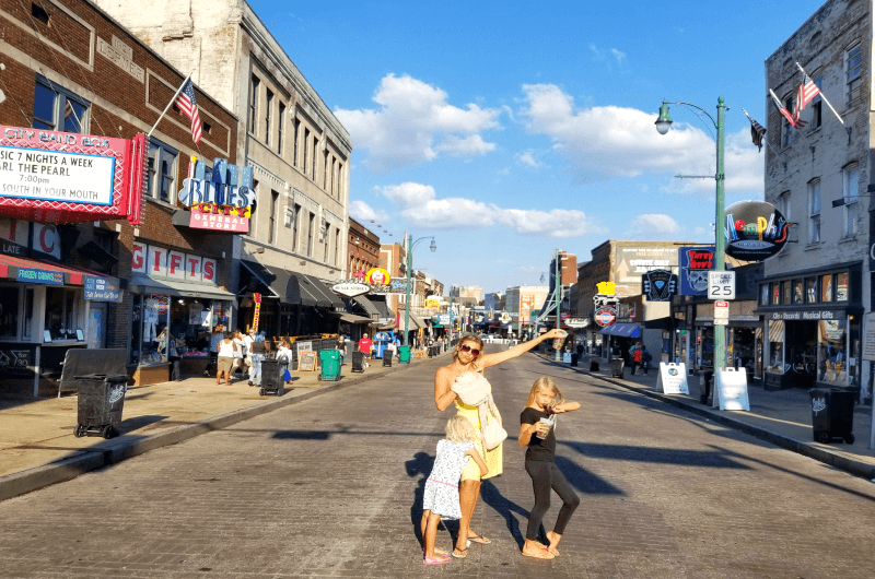 Beale Street - one of the best places to visit in Memphis, Tennessee