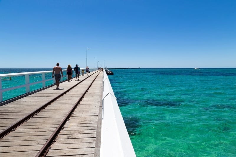 pier on the ocean