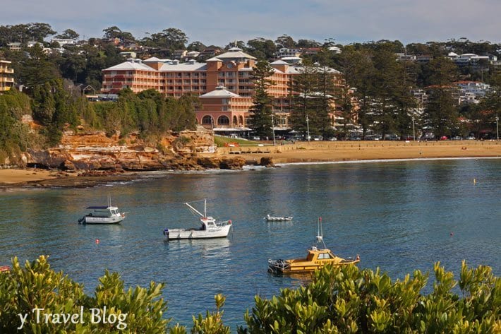 Crowne Plaza Hotel Terrigal on beach