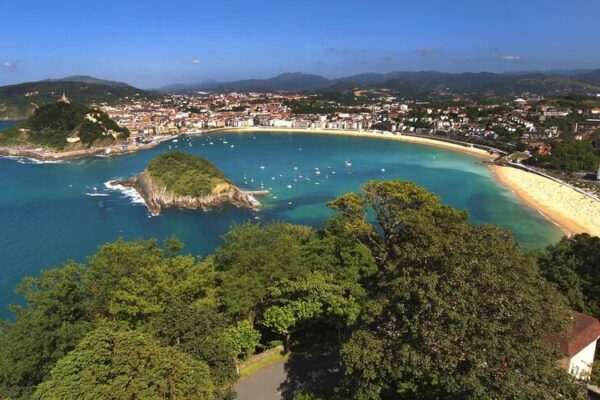 La Concha Bay, San Sebastián, Spain