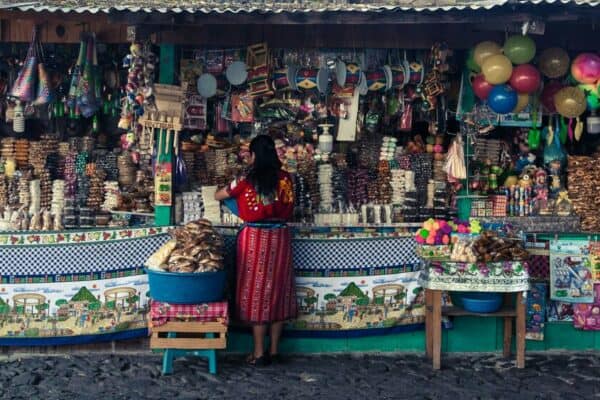 market in guatemala