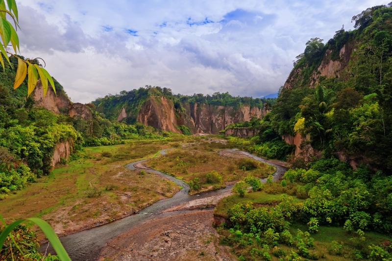 Sianok Canyon. Bukittinggi. Sumatra island. Indonesia.